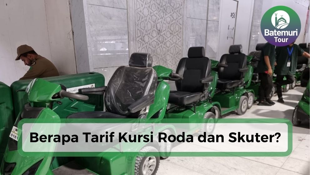 Gunakan Kursi Roda dan Skuter untuk Thawaf dan Sa'i, Berapa Tarifnya?